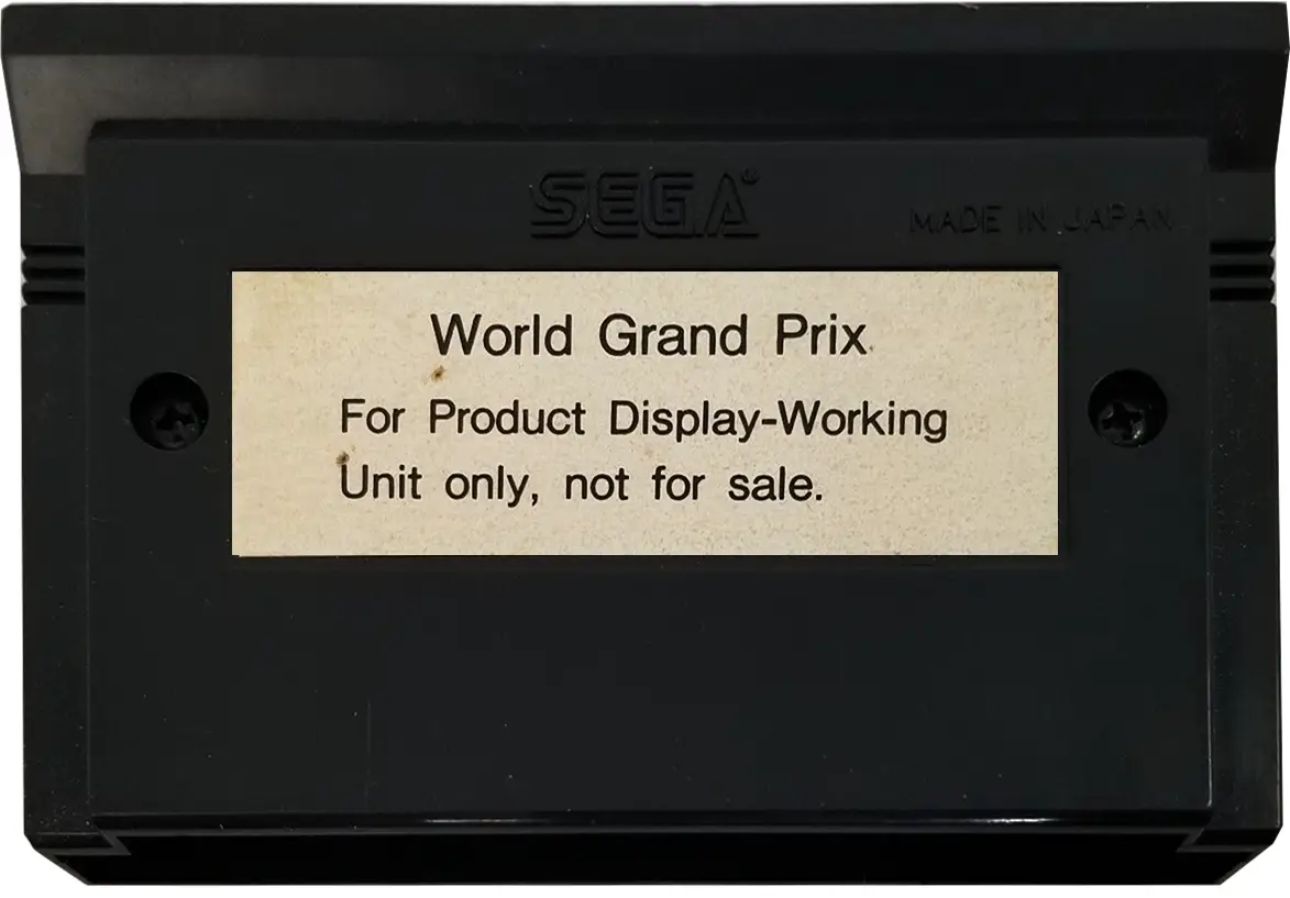 Capa de World Grand Prix - (Product Display-Working Unit Only)