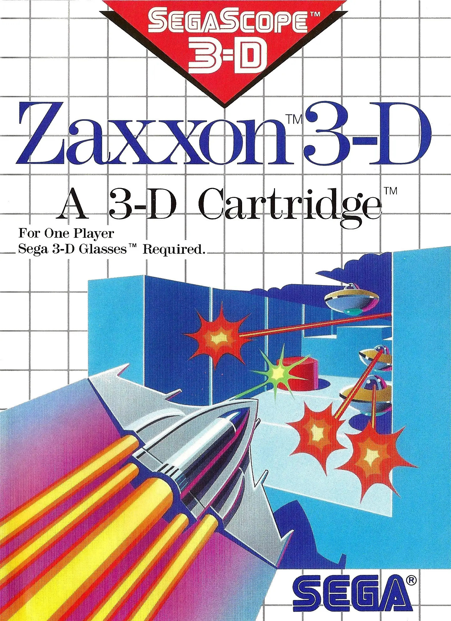 Capa de Zaxxon 3-D