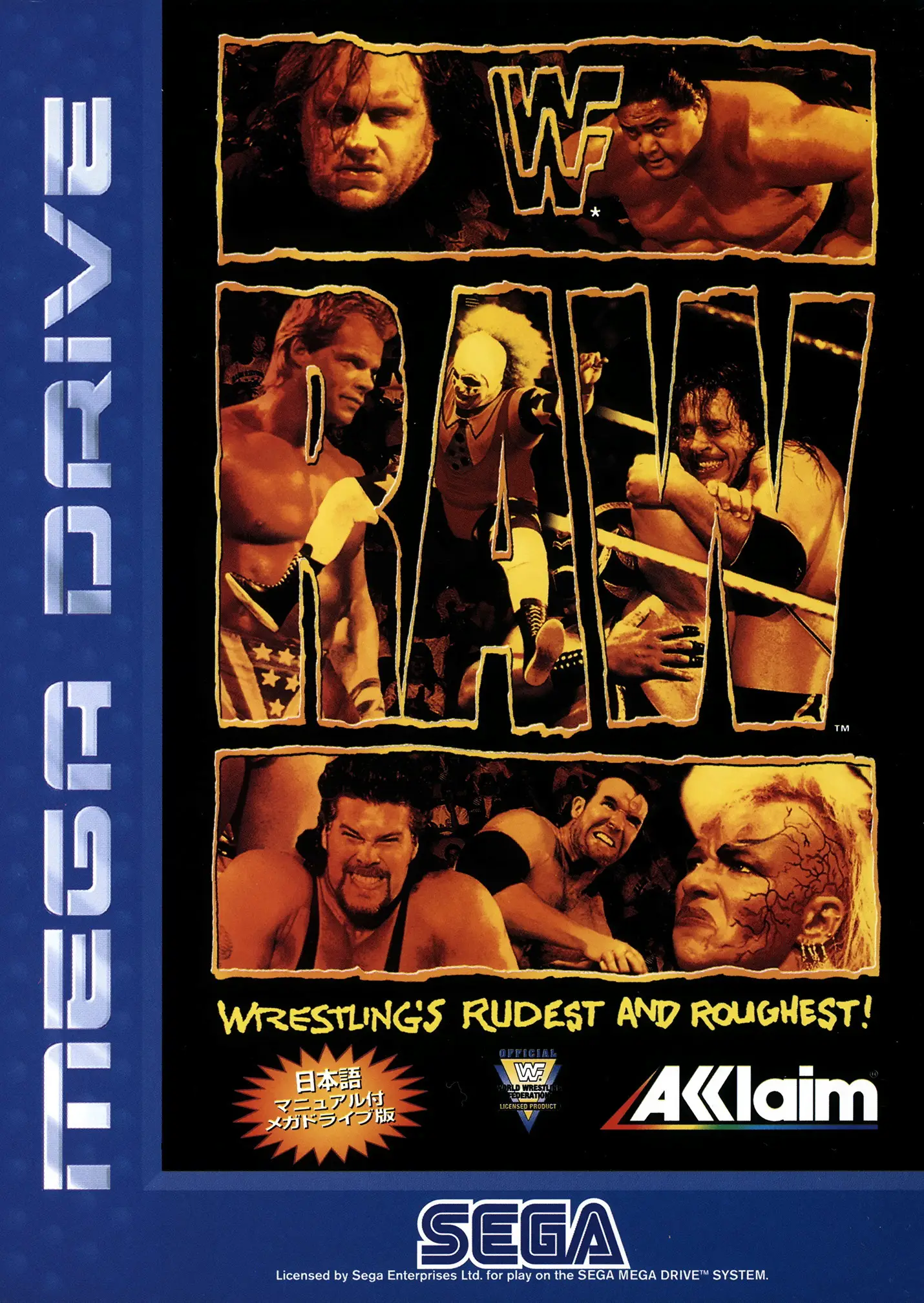 Capa de WWF Raw