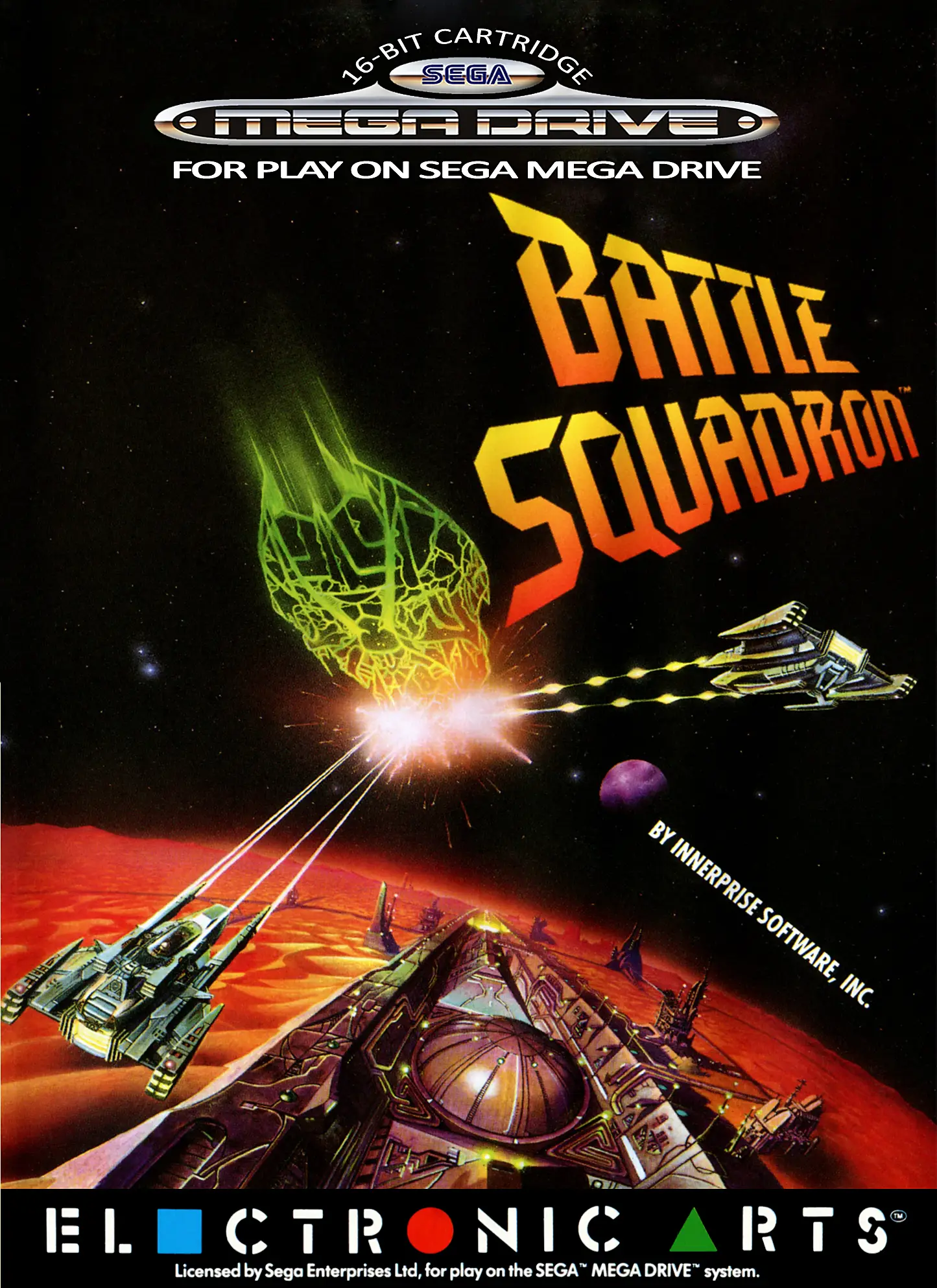 Capa de Battle Squadron