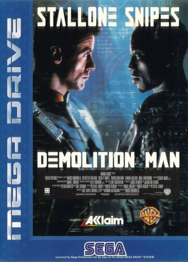 Capa de Demolition Man