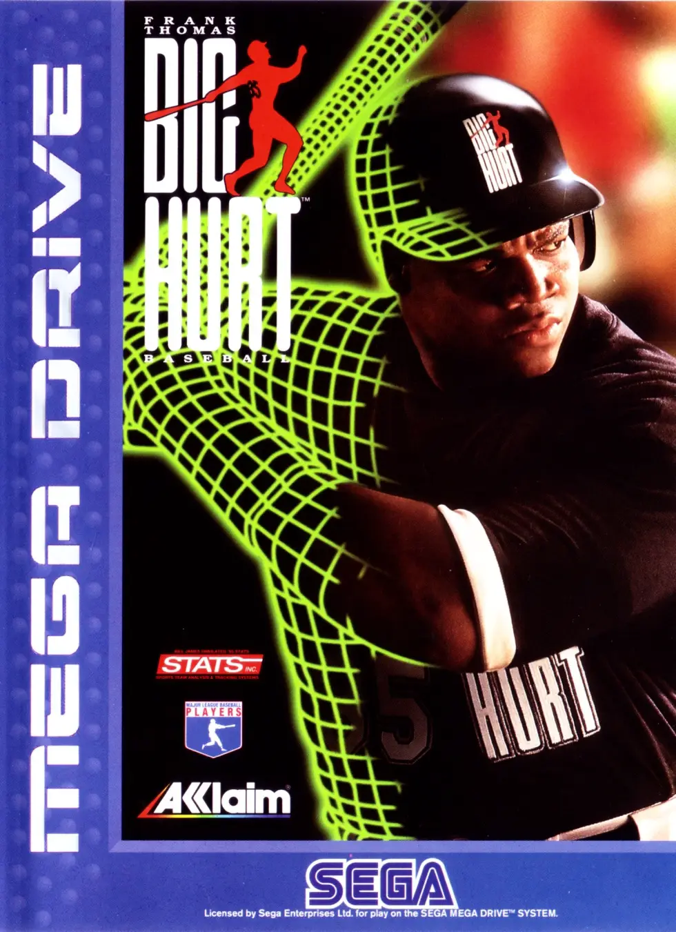 Capa de Frank Thomas Big Hurt Baseball