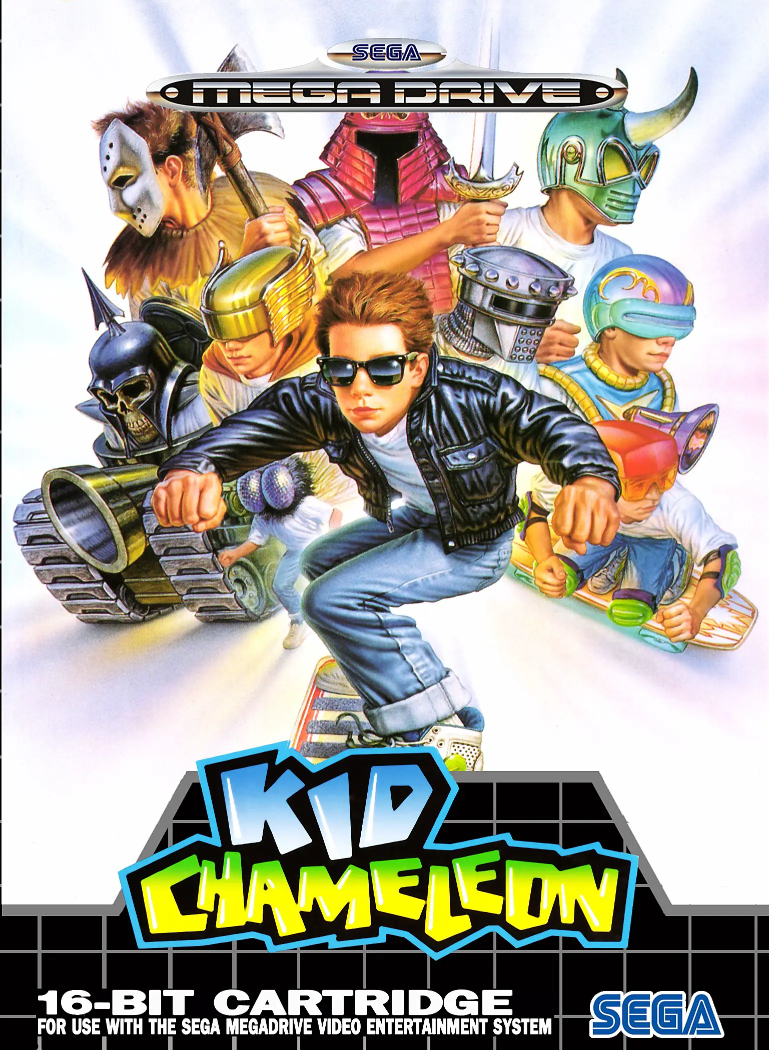 Capa de Kid Chameleon