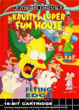 Capa de Krusty's Super Fun House
