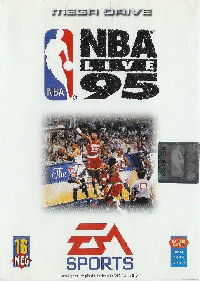 Capa de NBA Live '95