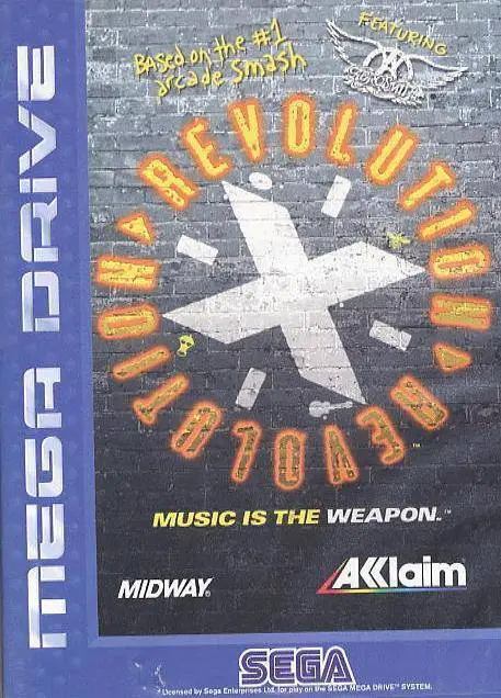 Capa de Revolution X