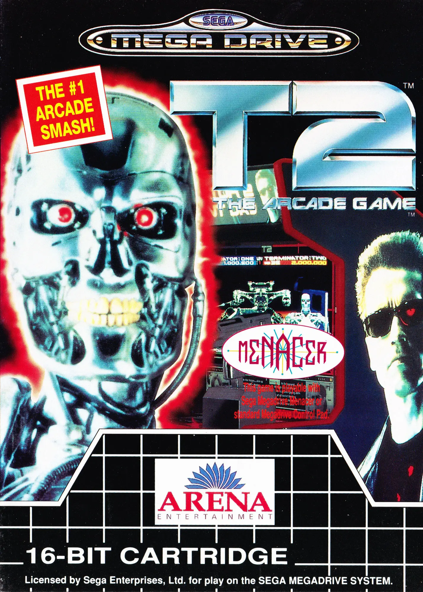 Capa de T2: The Arcade Game