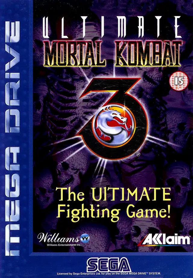 Capa de Ultimate Mortal Kombat 3