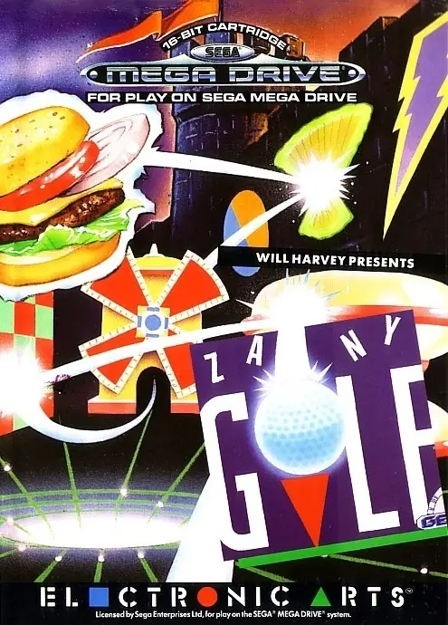 Capa de Zany Golf
