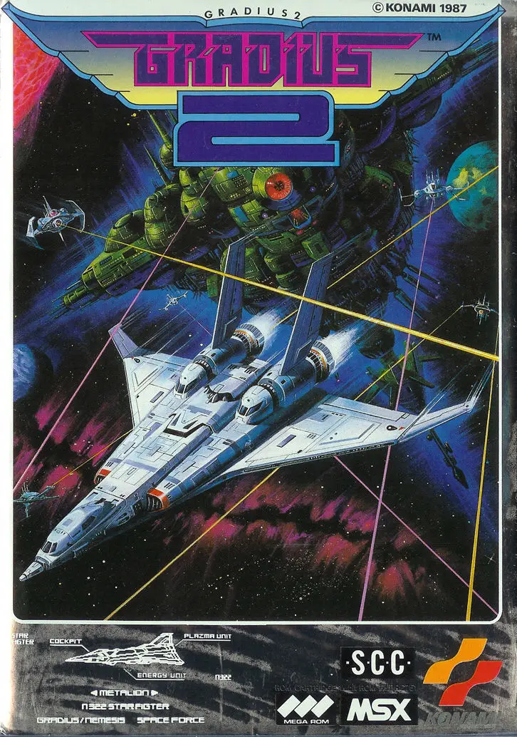 Capa de Gradius 2