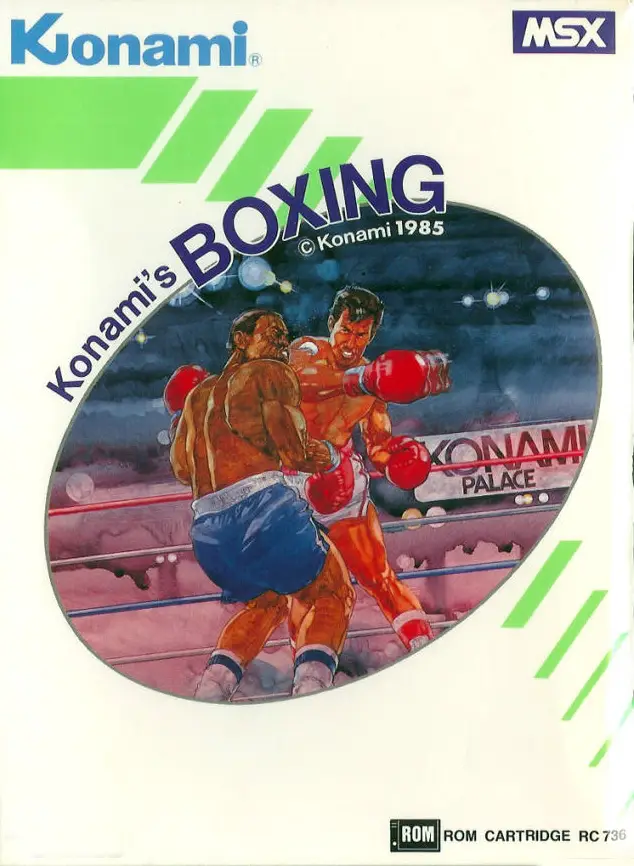 Capa de Konami's Boxing
