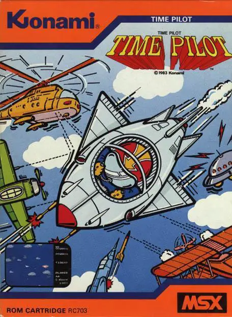 Capa de Time Pilot