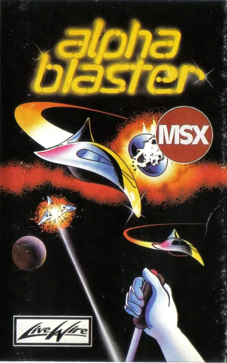 Capa de Alpha Blaster
