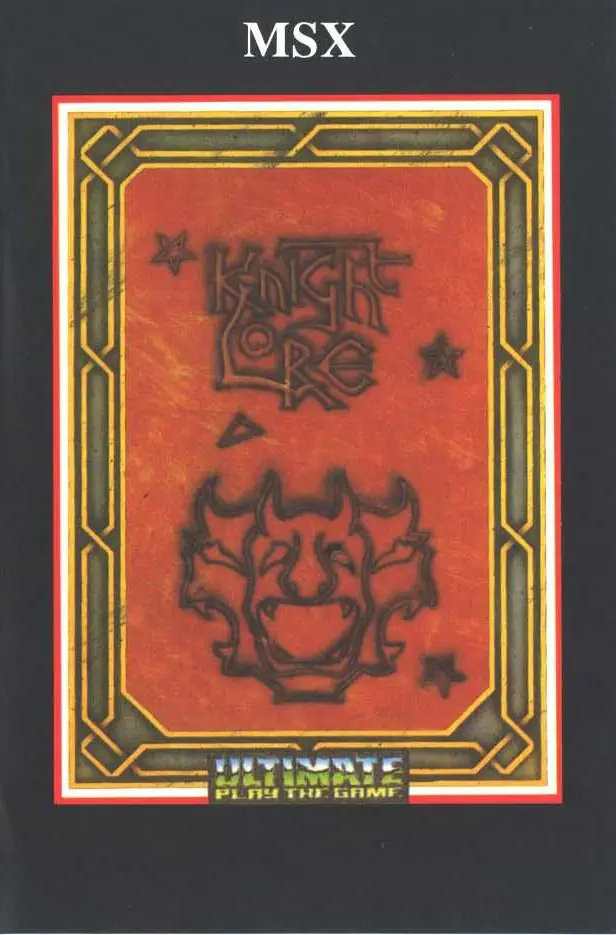 Capa de Knight Lore