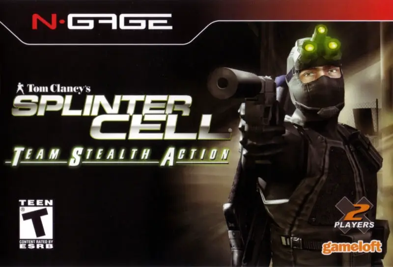 Capa de Tom Clancy's Splinter Cell: Team Stealth Action