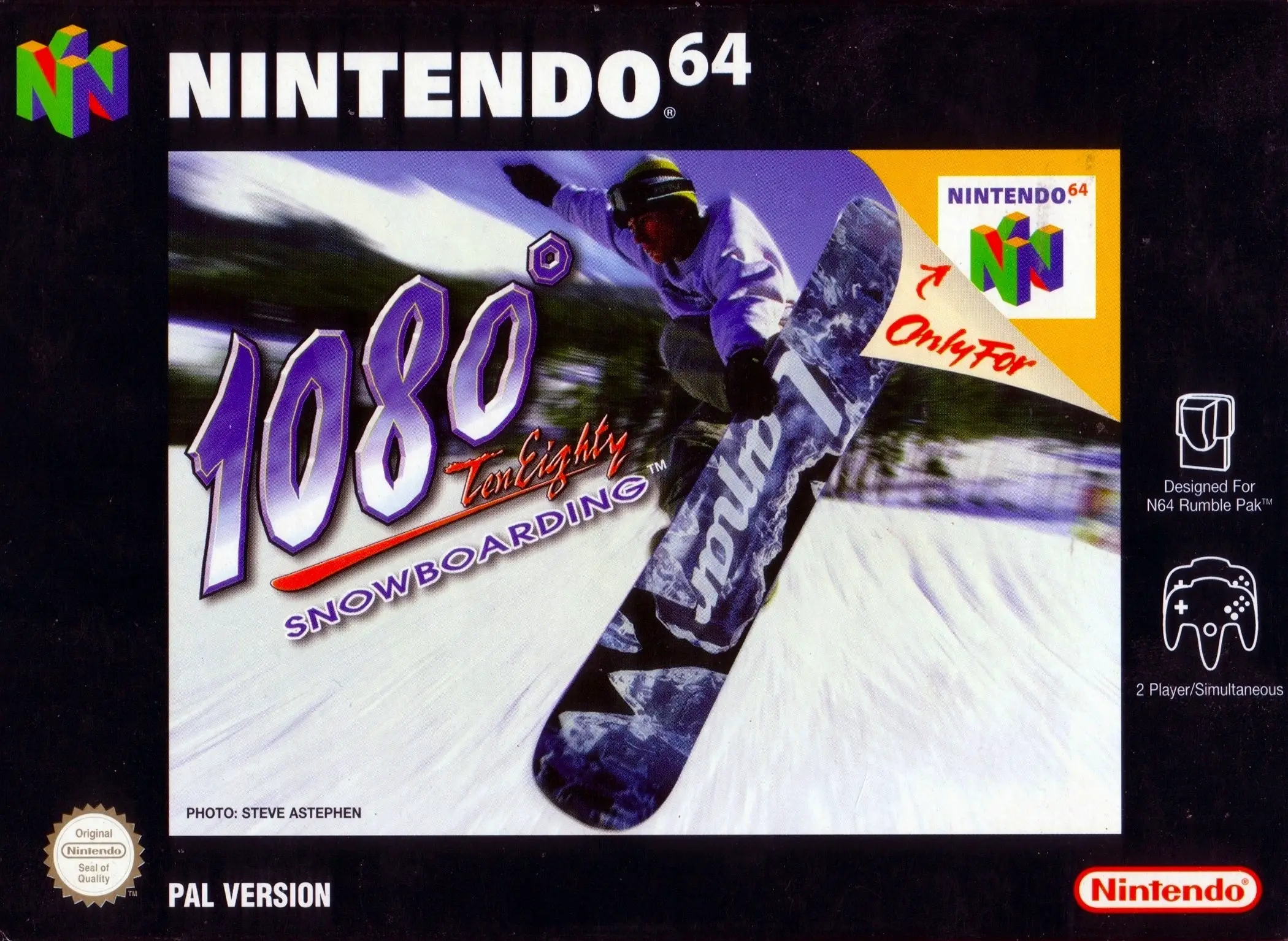 Capa de 1080° Snowboarding
