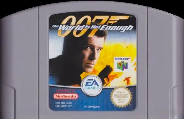 Capa de 007: The World Is Not Enough