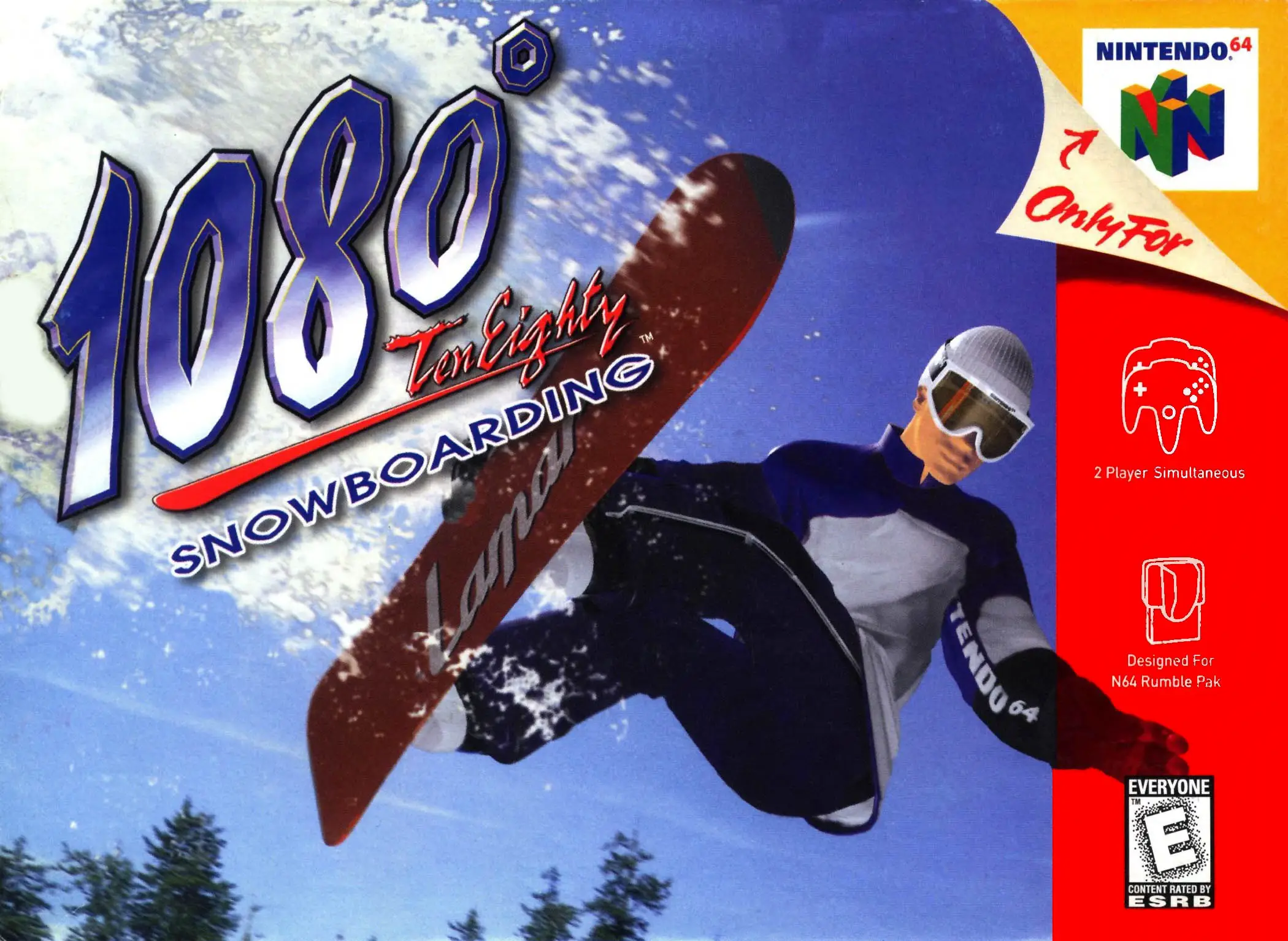 Capa de 1080° Snowboarding