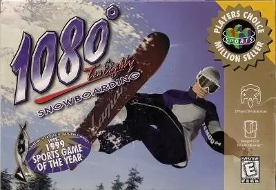 Capa de 1080° Snowboarding