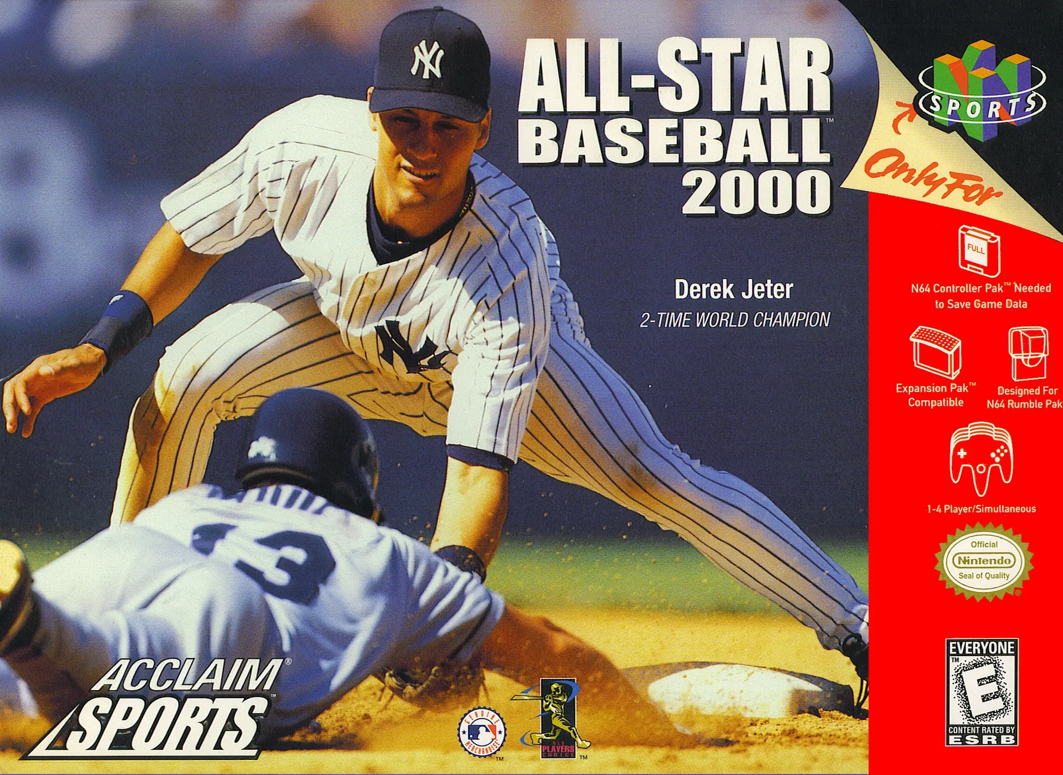 Capa de All-Star Baseball 2000