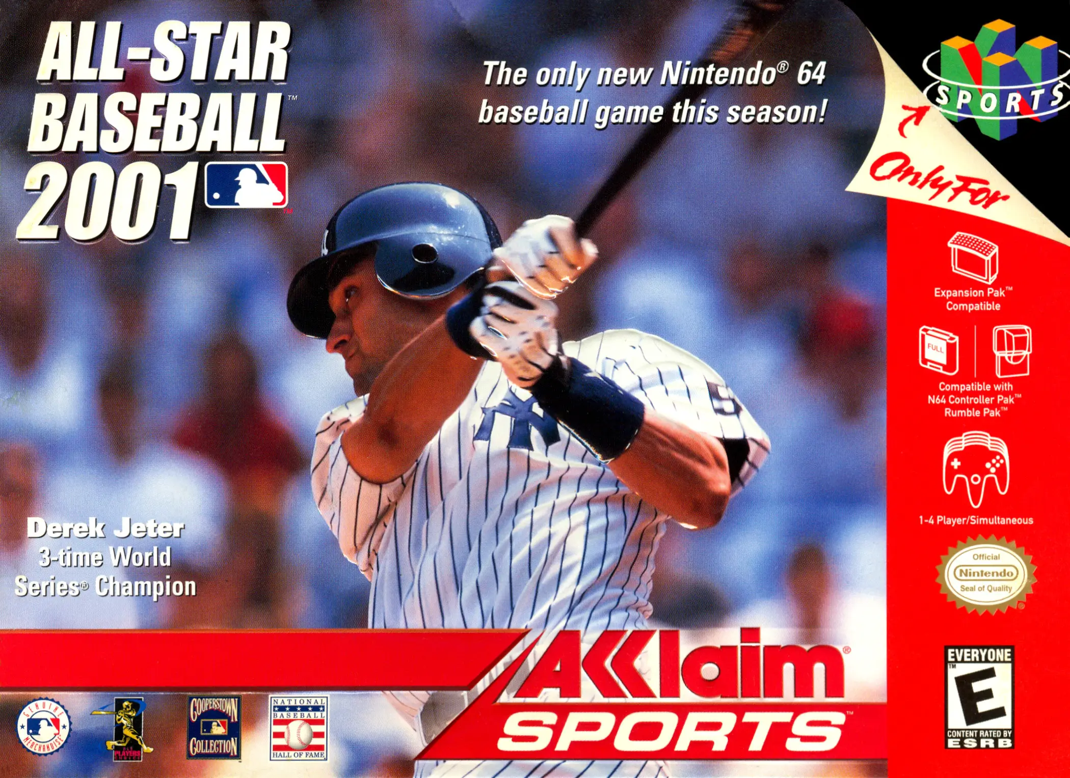 Capa de All-Star Baseball 2001