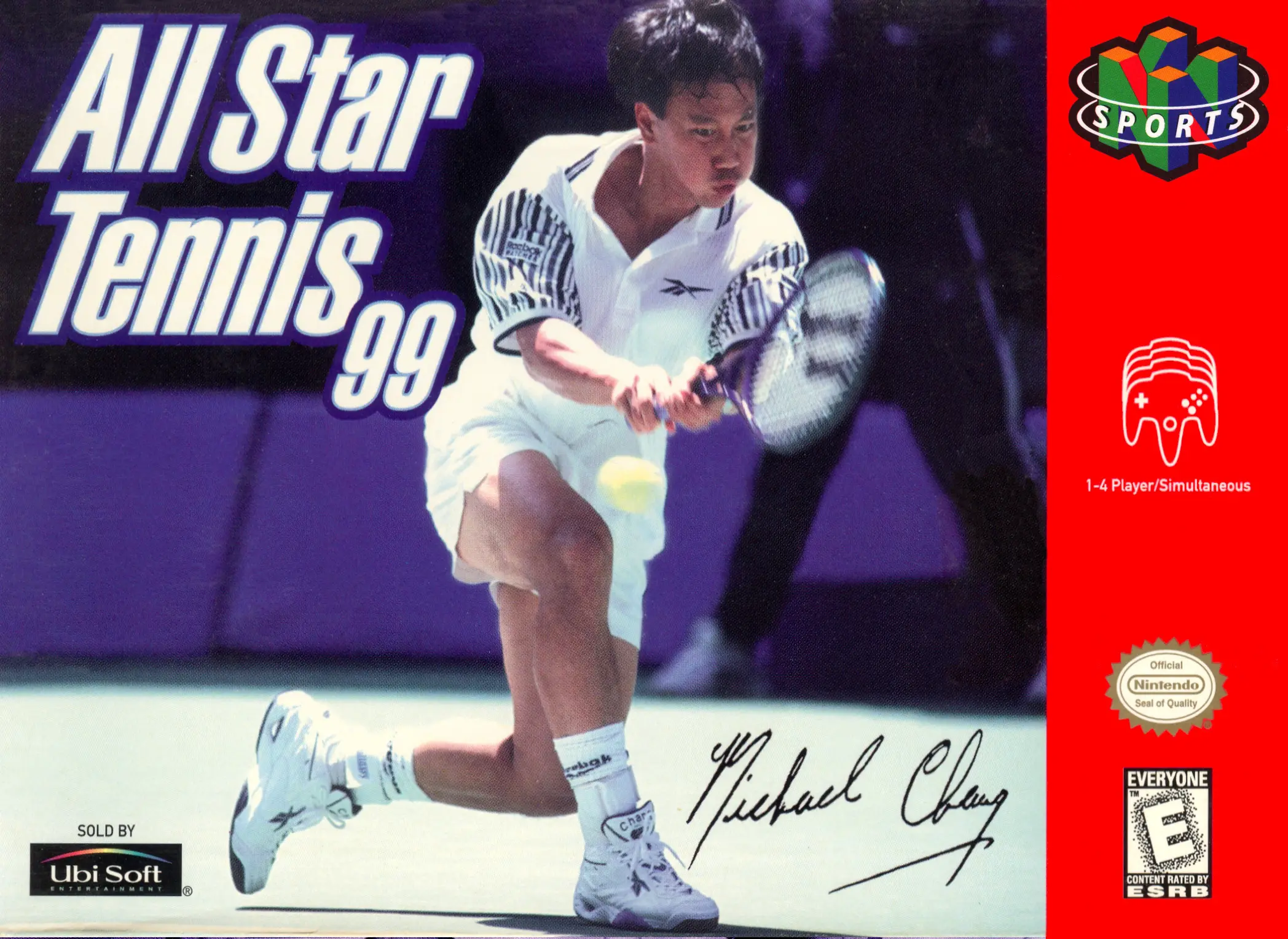Capa de All Star Tennis 99