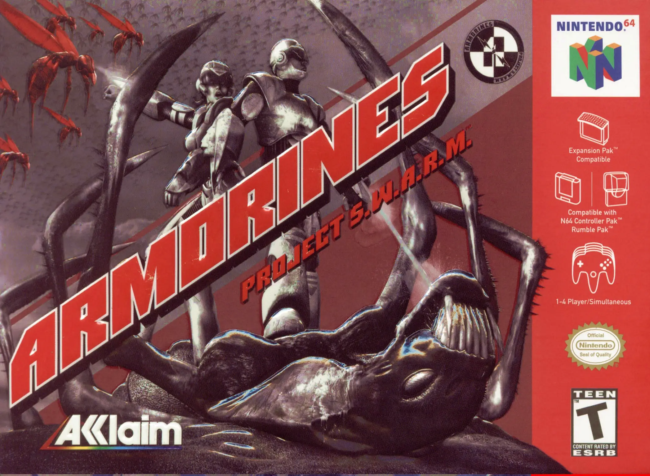 Capa de Armorines: Project S.W.A.R.M.