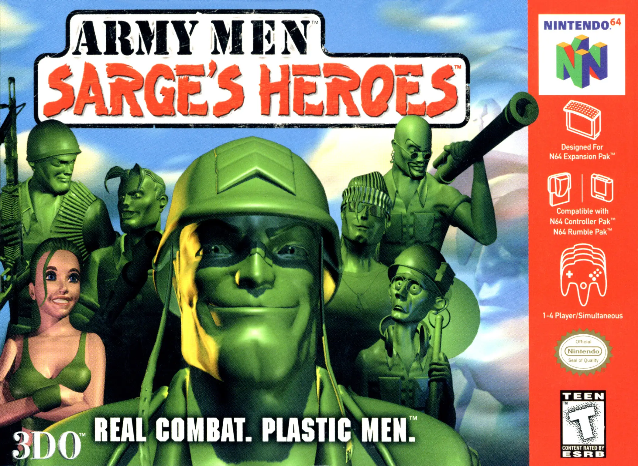 Capa de Army Men: Sarge's Heroes