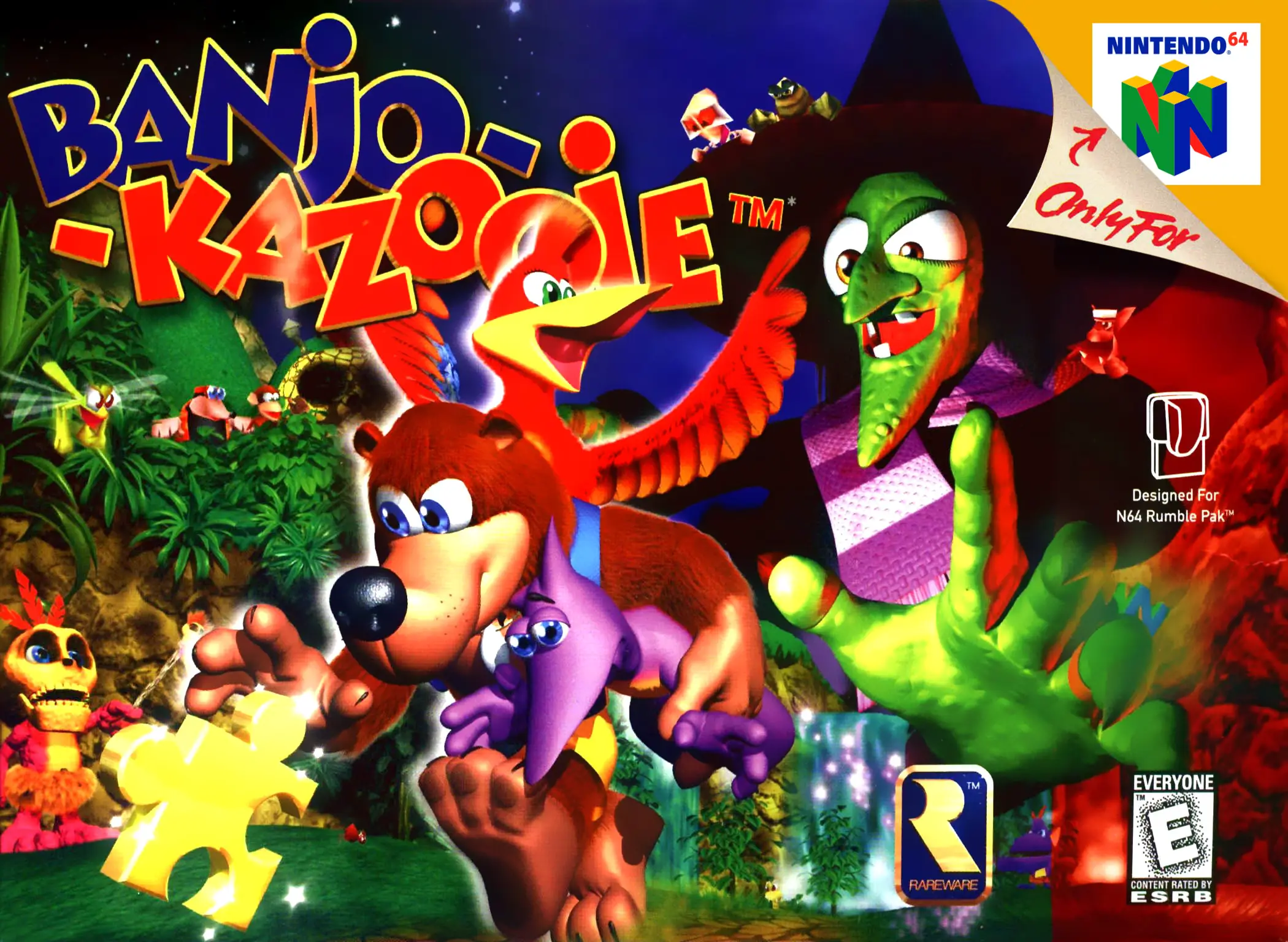 Capa de Banjo-Kazooie