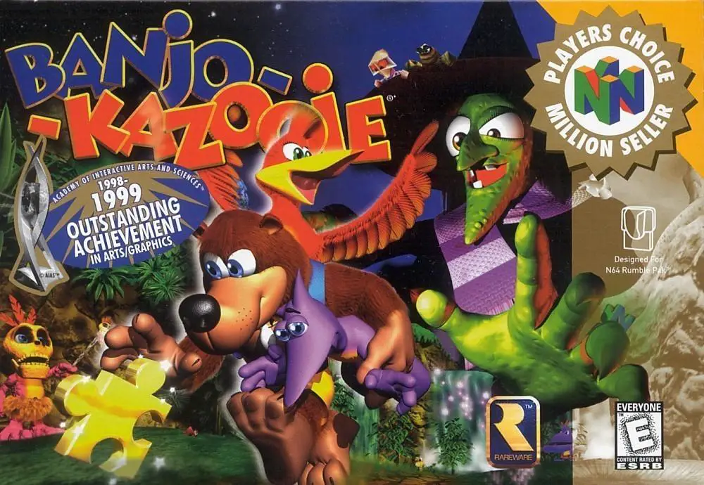 Capa de Banjo-Kazooie