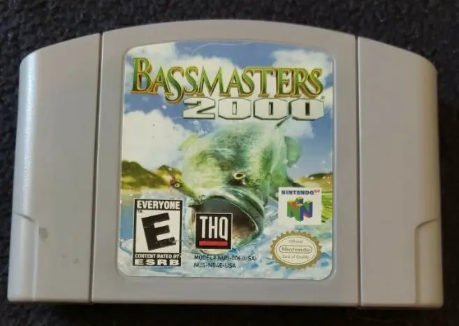 Capa de Bassmasters 2000