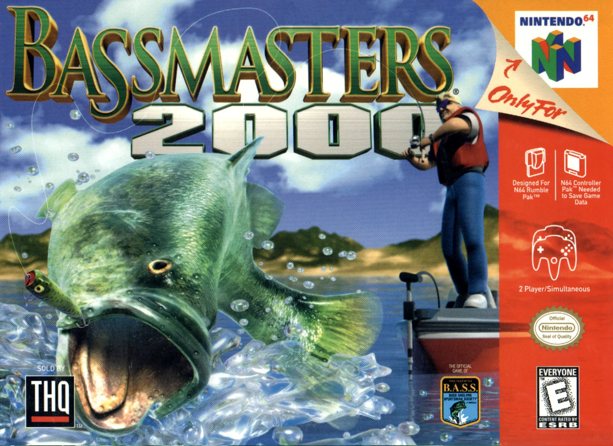 Capa de Bassmasters 2000