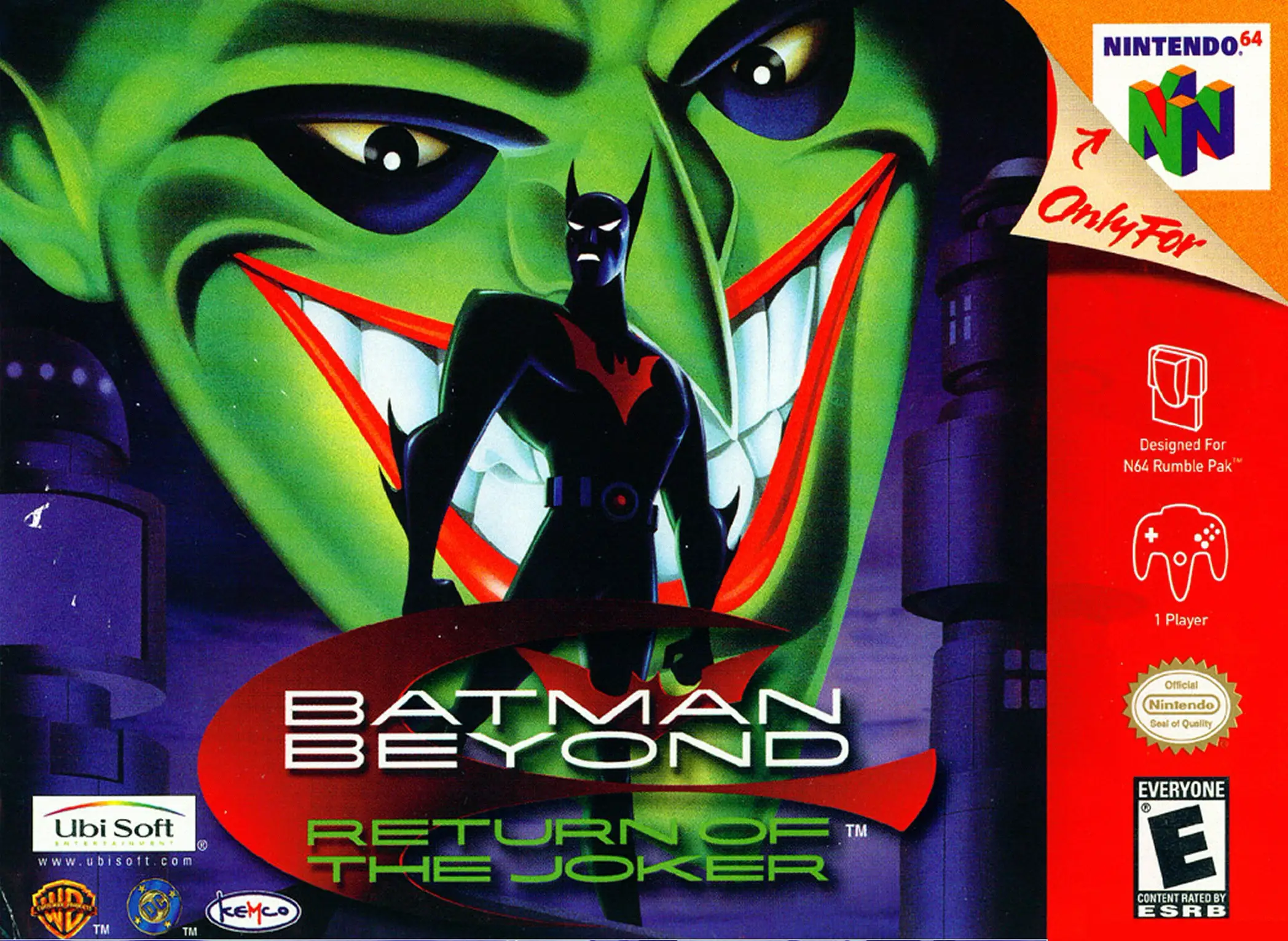 Capa de Batman Beyond: Return of the Joker