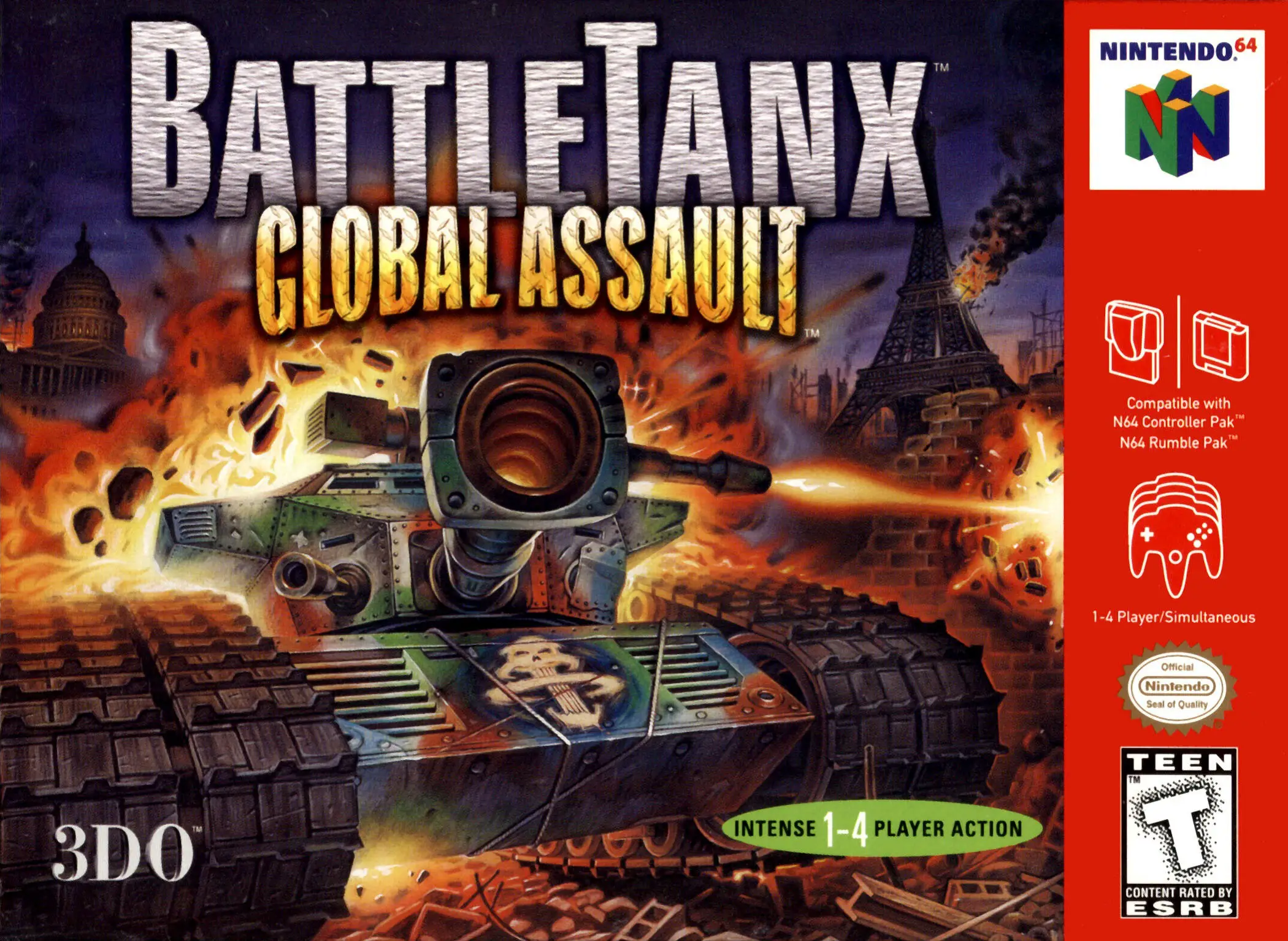 Capa de BattleTanx: Global Assault