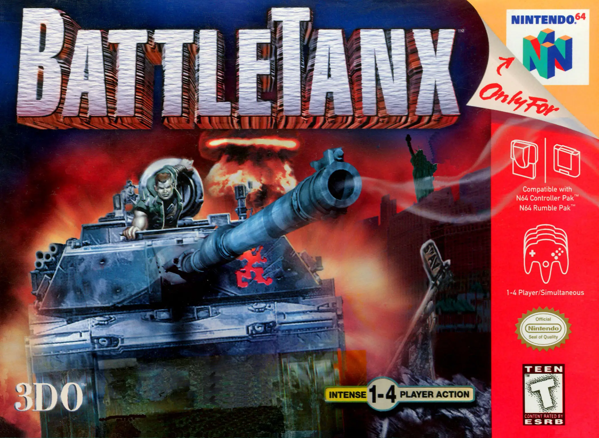 Capa de BattleTanx
