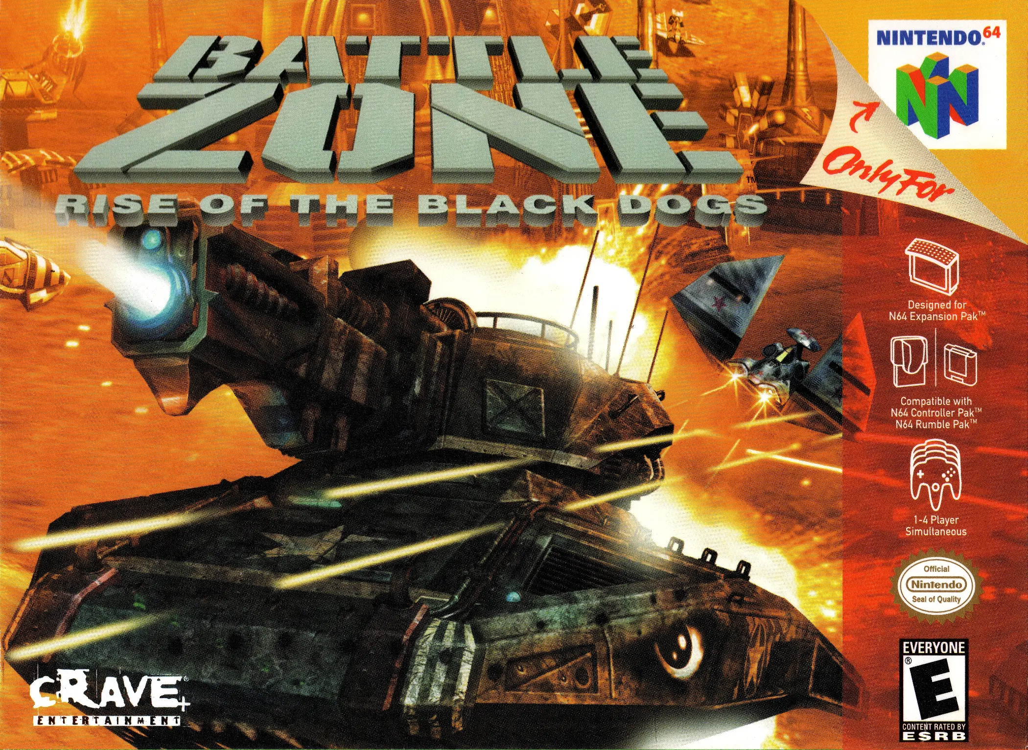 Capa de Battlezone: Rise of the Black Dogs