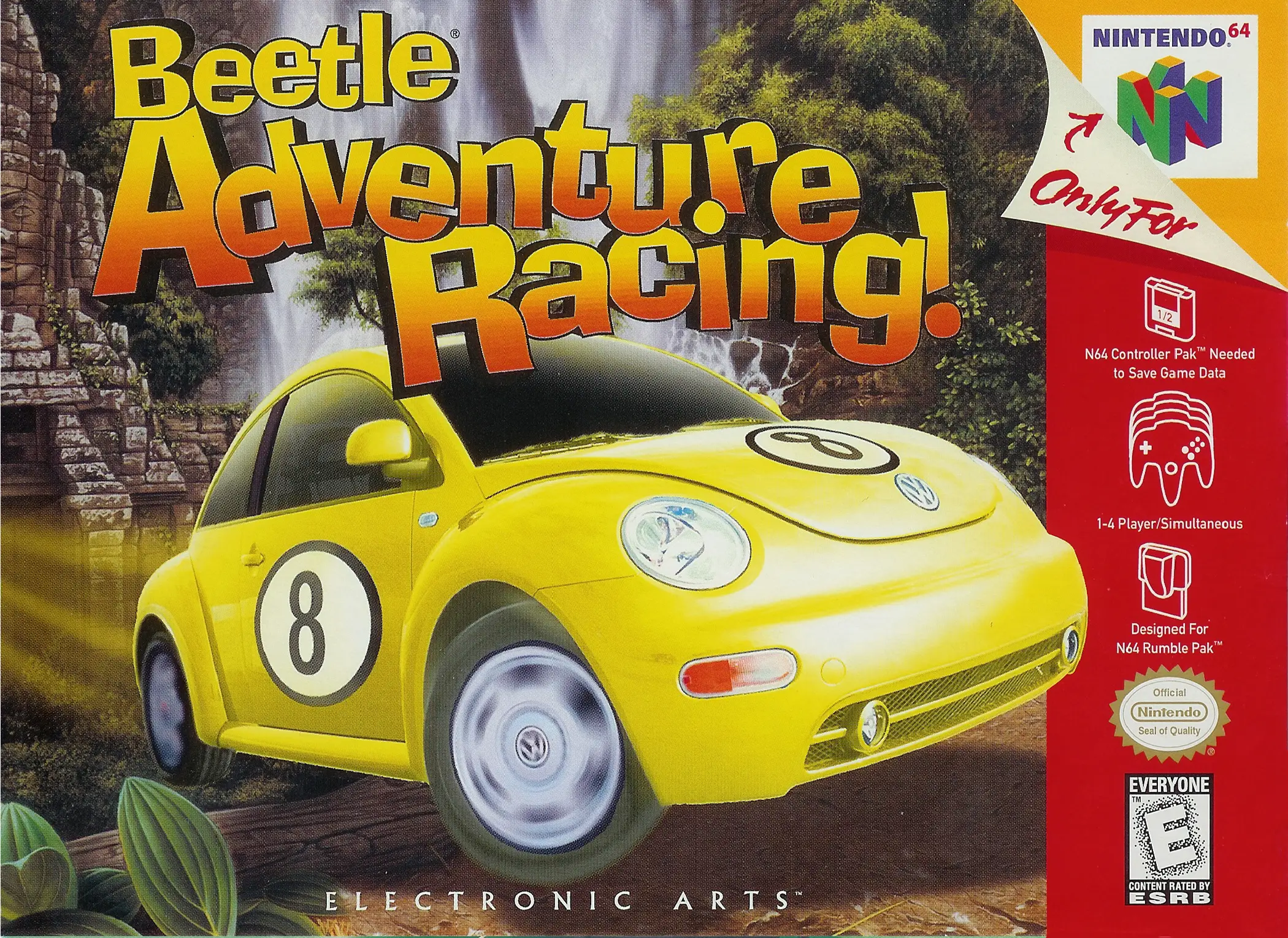 Capa de Beetle Adventure Racing!