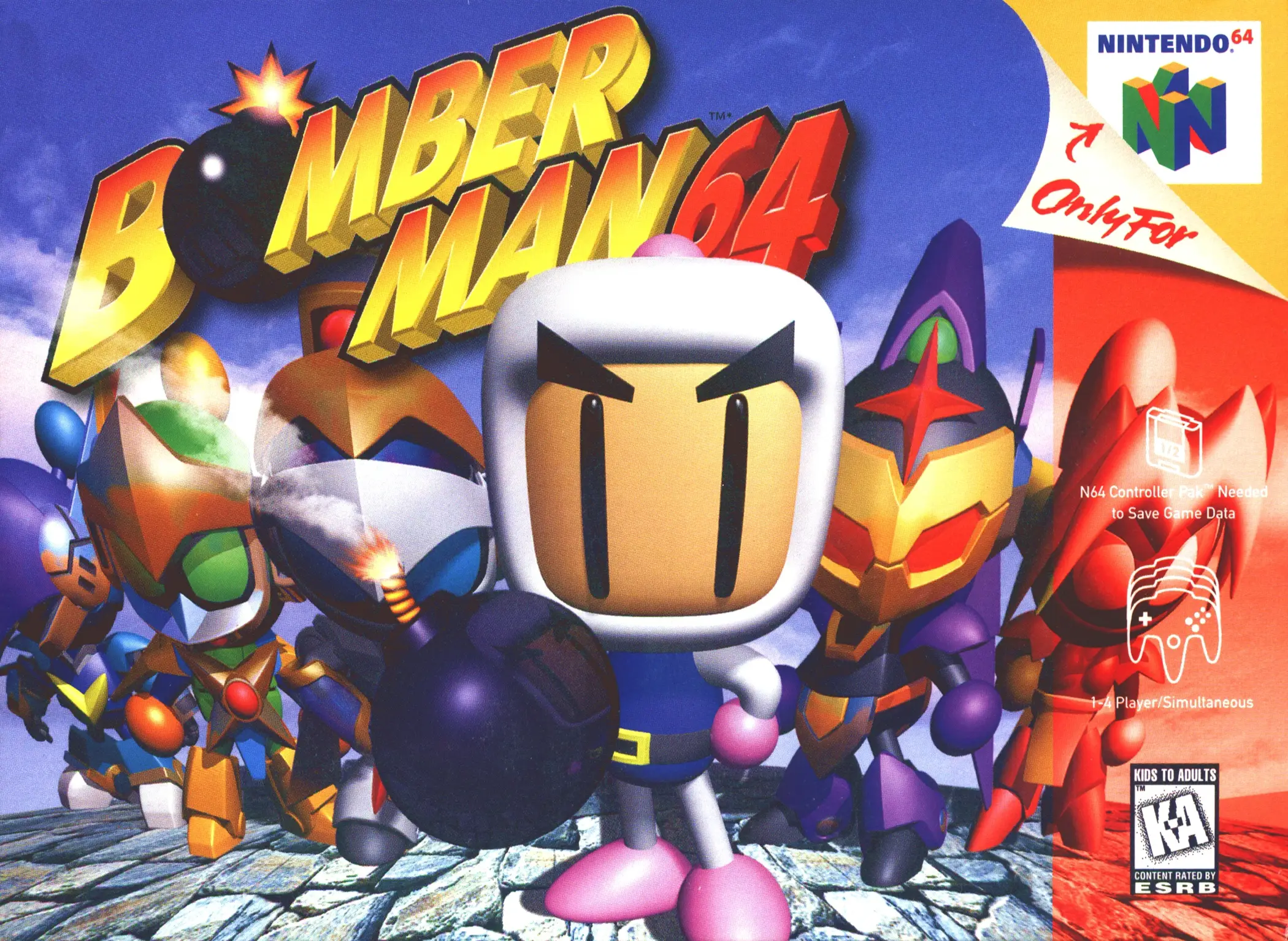 Capa de Bomberman 64