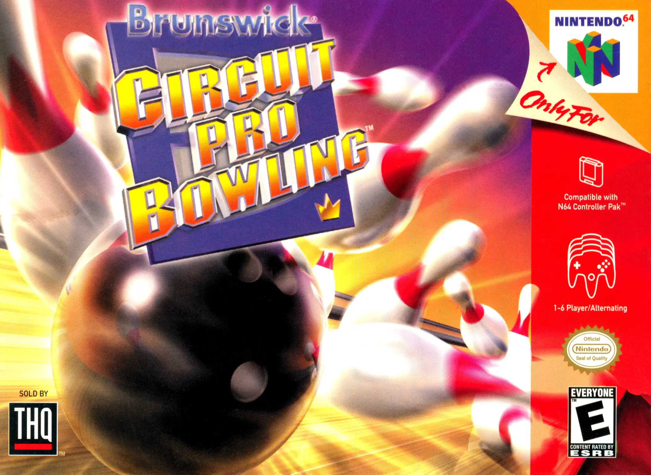 Capa de Brunswick Circuit Pro Bowling