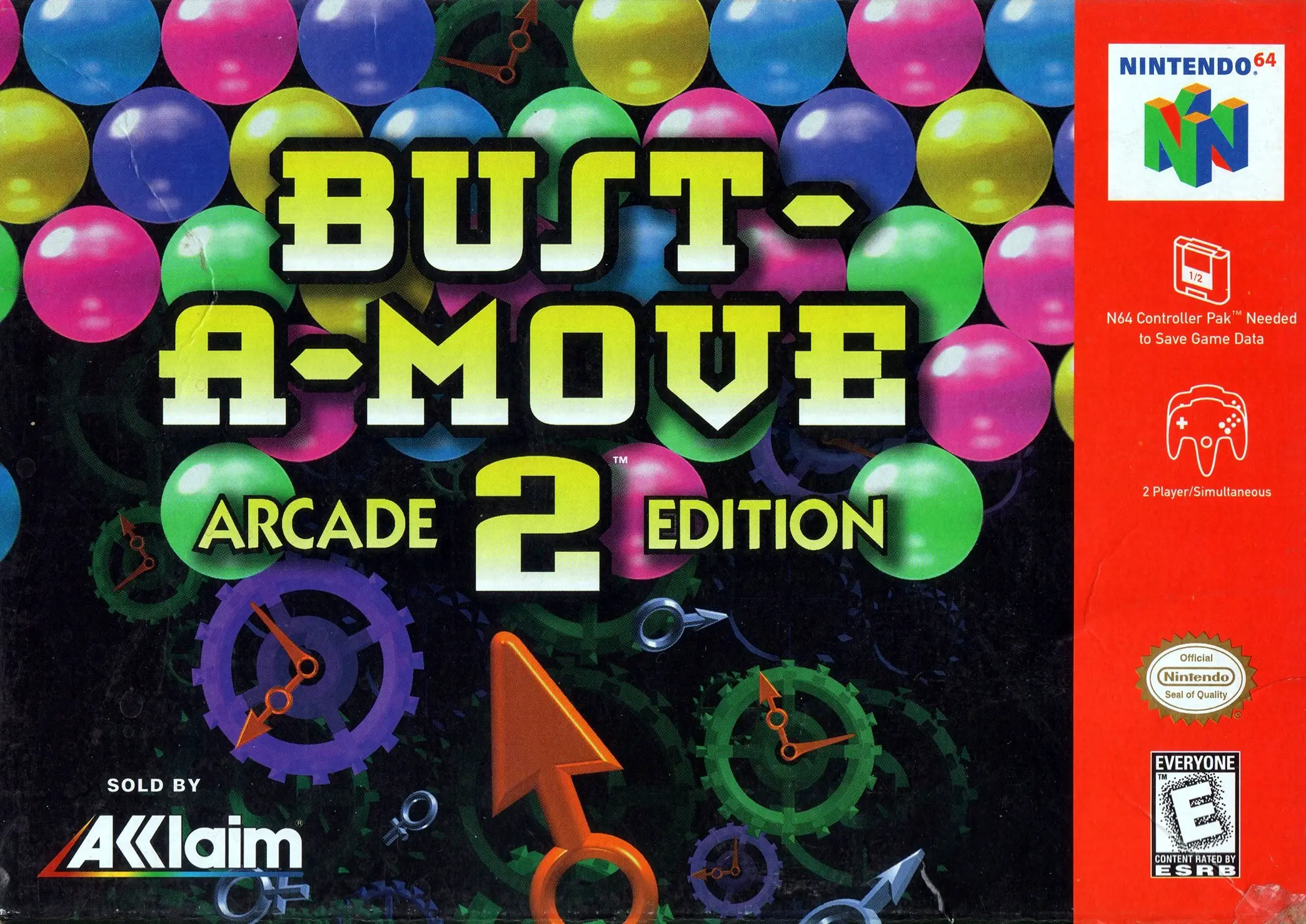 Capa de Bust-A-Move 2: Arcade Edition
