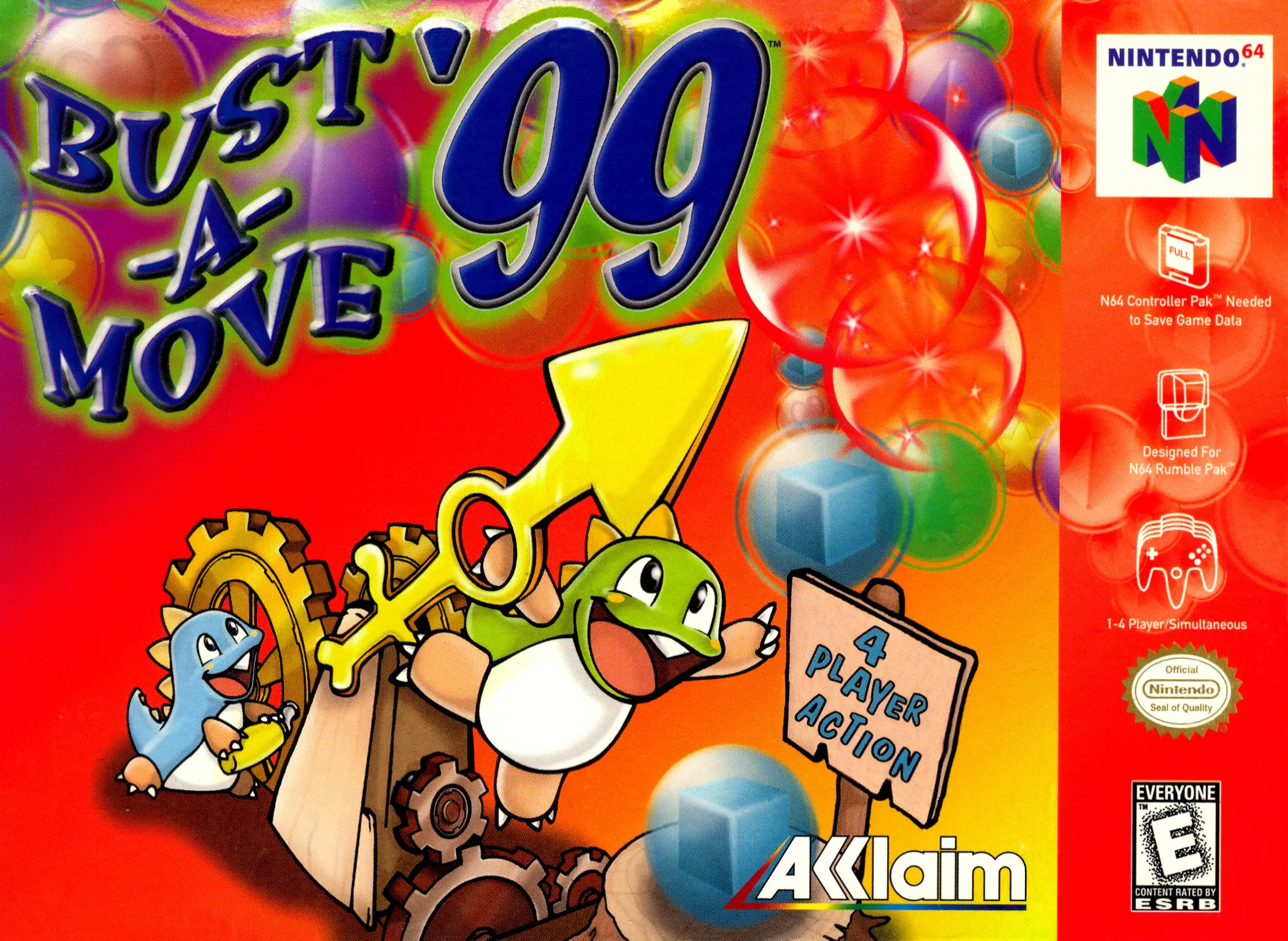 Capa de Bust-A-Move '99