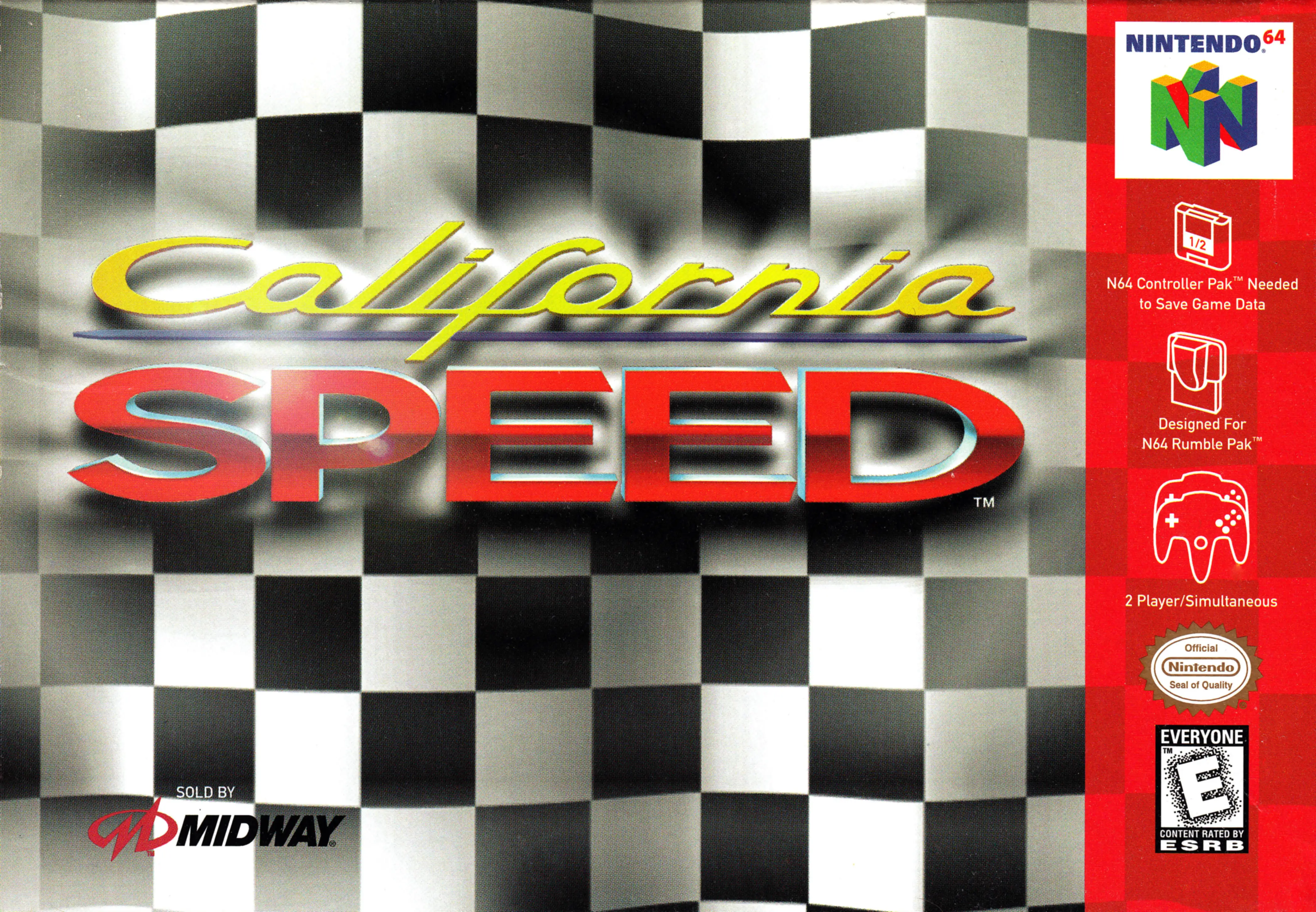 Capa de California Speed