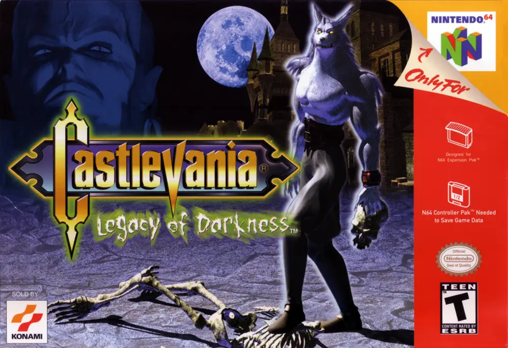 Capa de Castlevania: Legacy of Darkness