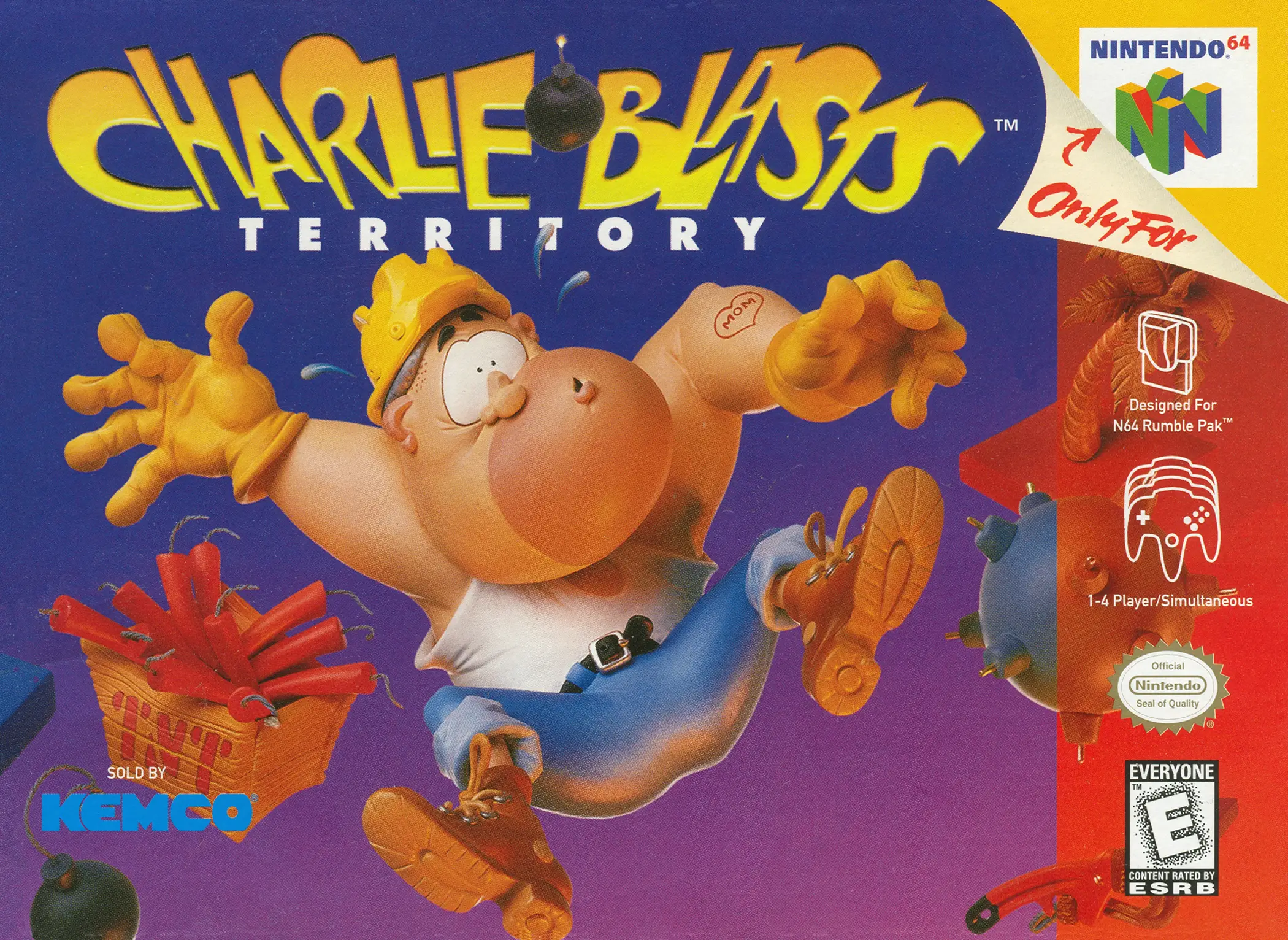 Capa de Charlie Blast's Territory