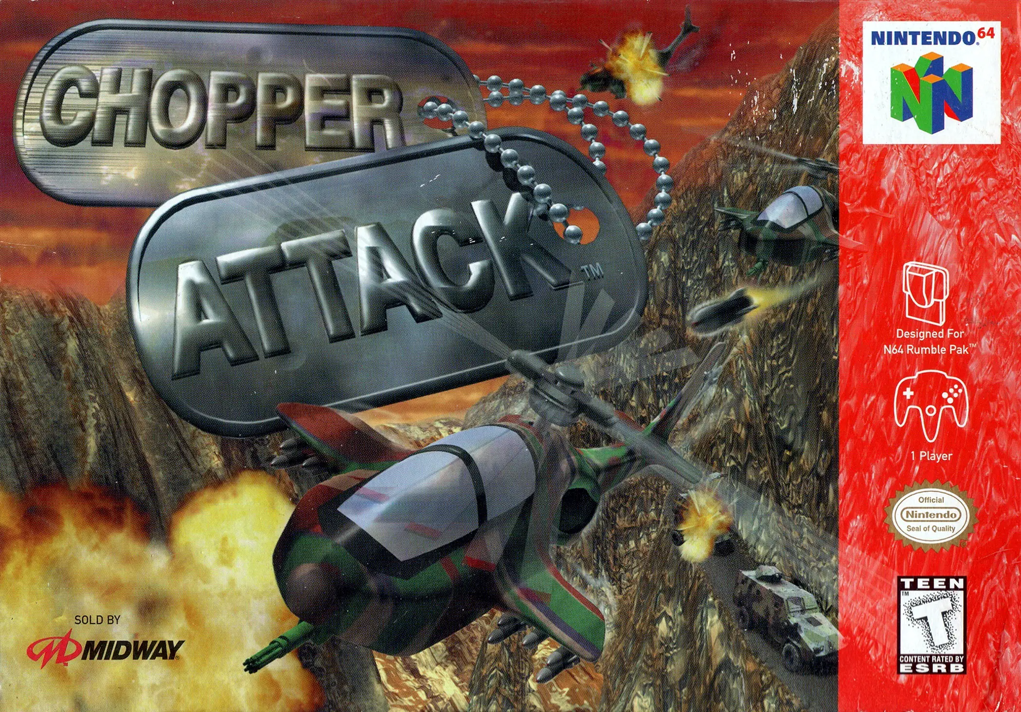 Capa de Chopper Attack