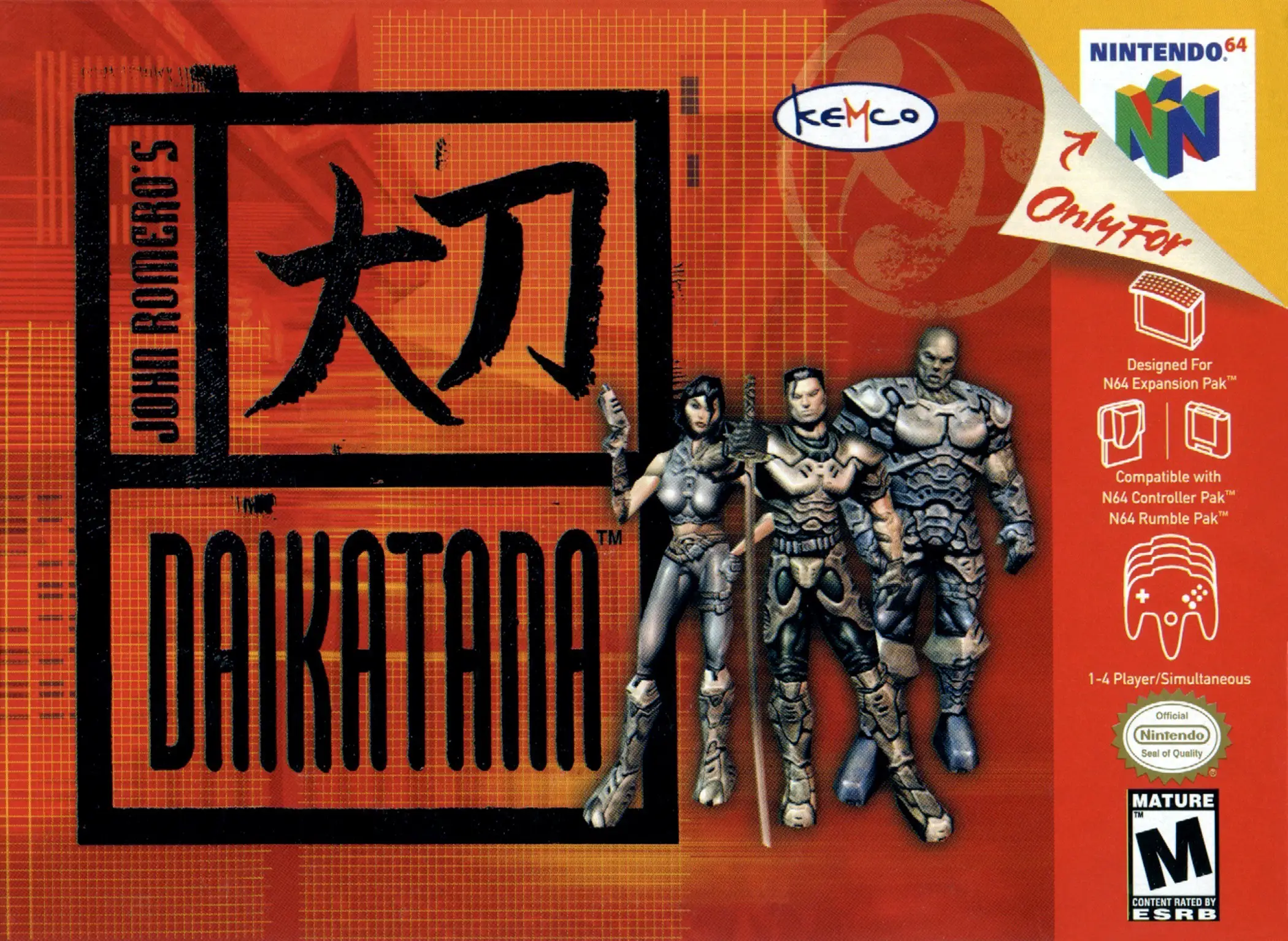 Capa de Daikatana