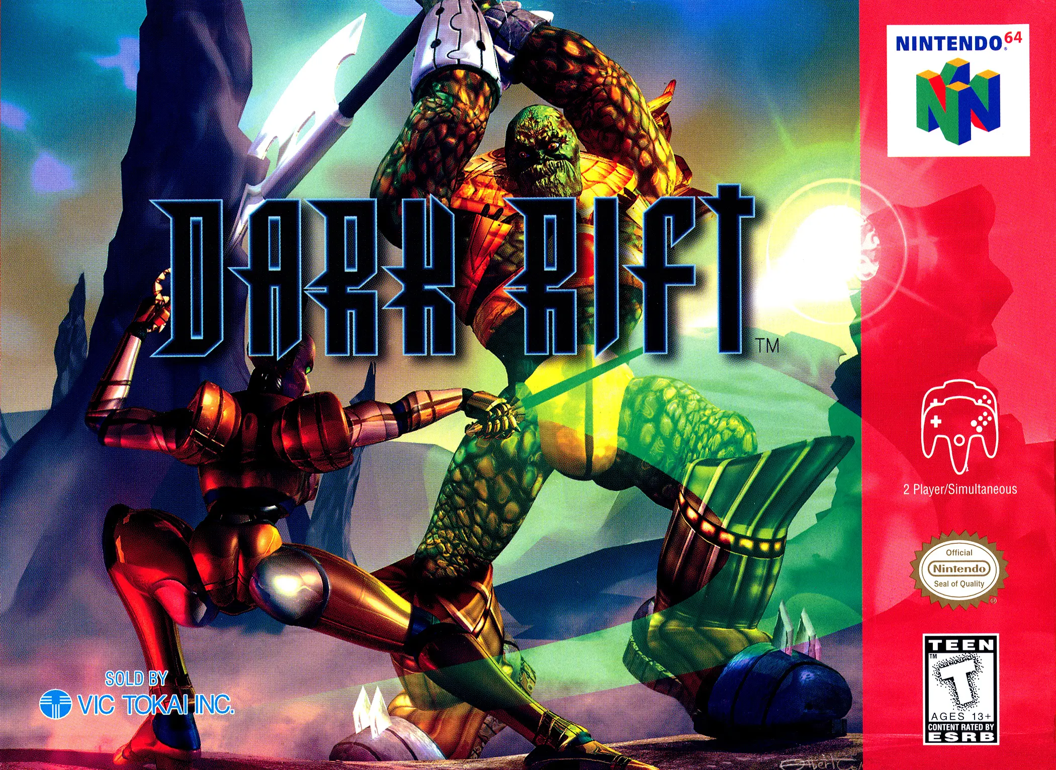 Capa de Dark Rift