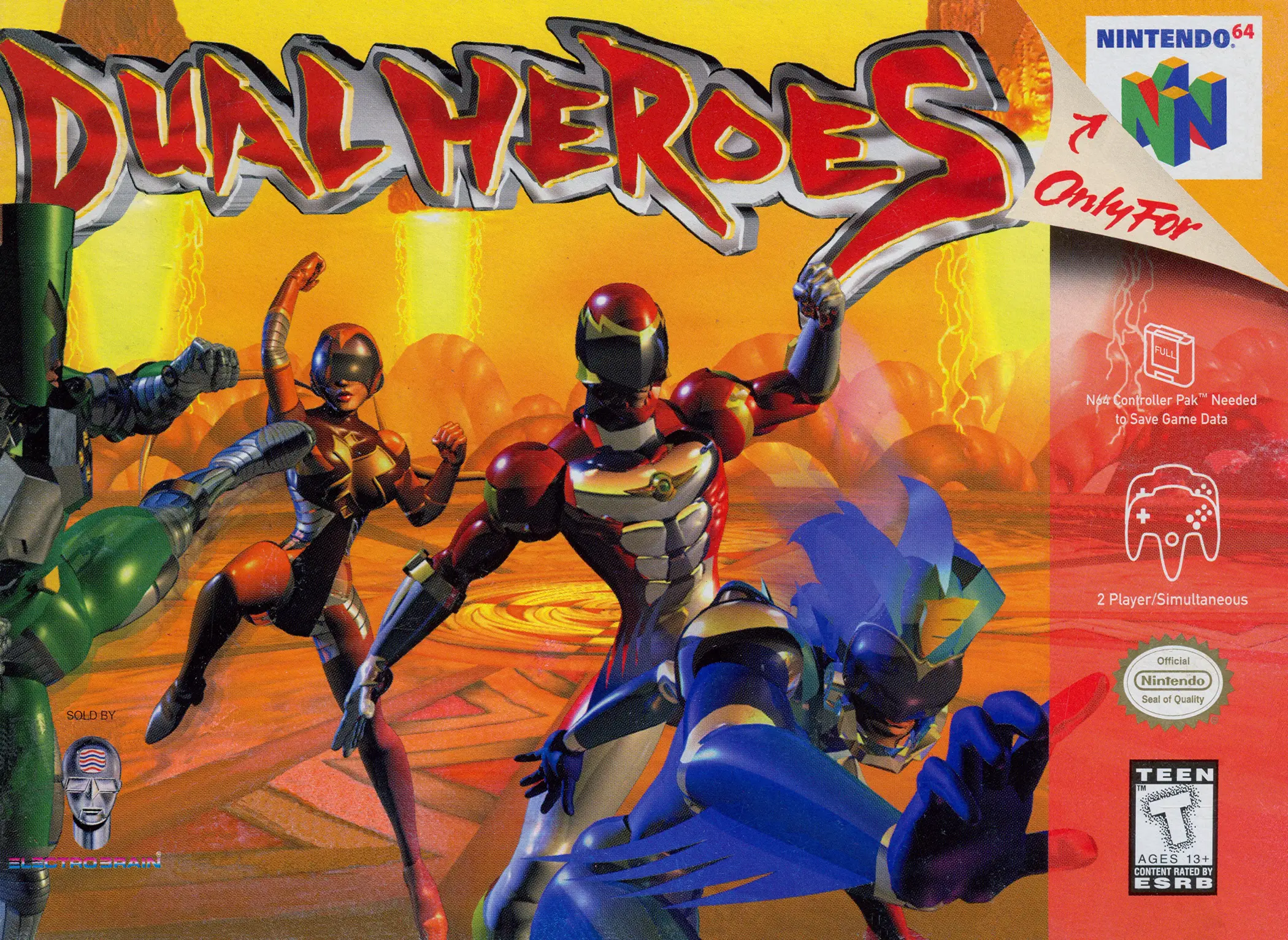 Capa de Dual Heroes