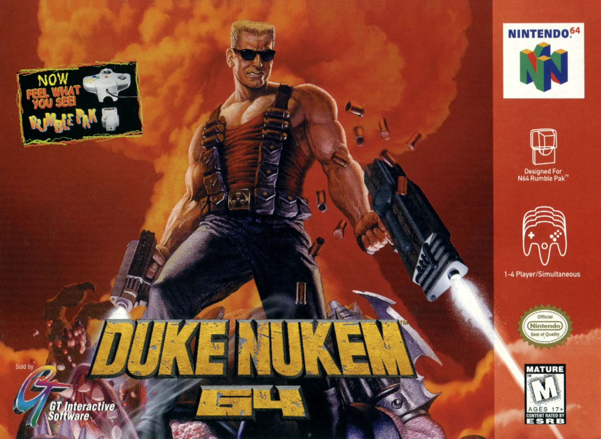 Capa de Duke Nukem 64