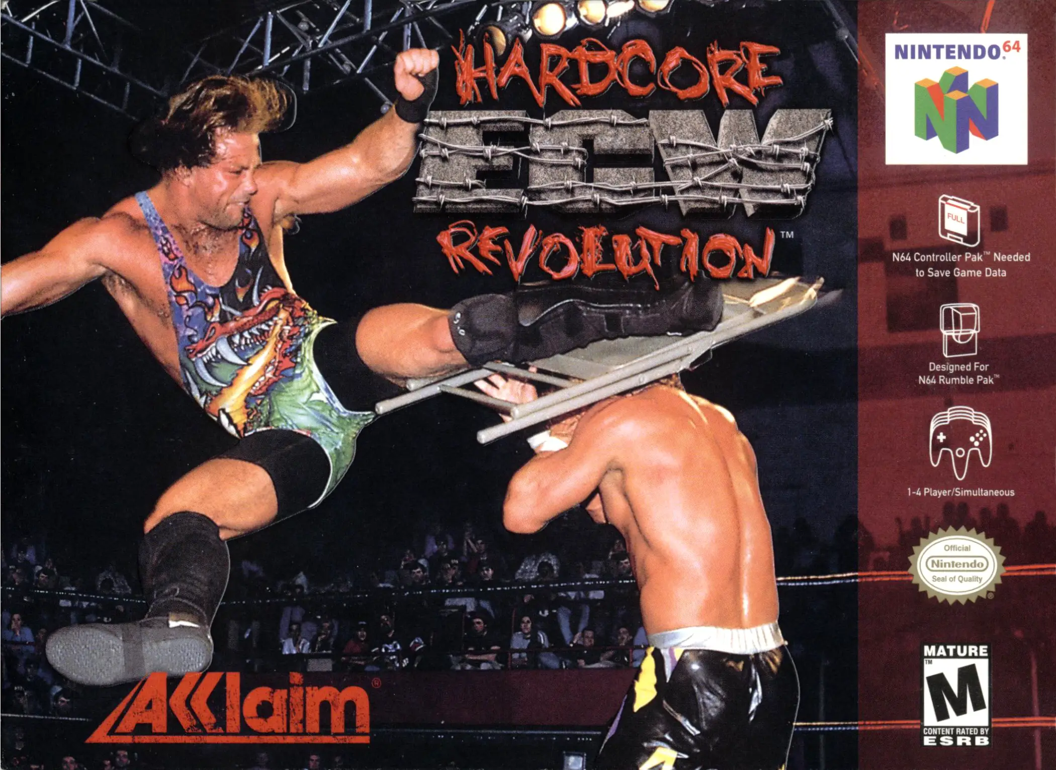 Capa de ECW Hardcore Revolution